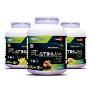 Whey Platinum - 100% whey protein pure isolate zero sugar