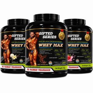 Gifted Whey Max - 100% Whey protein with Added performance booster