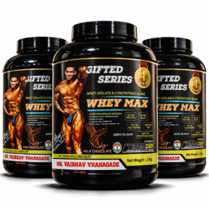 Gifted Whey Max - 100% Whey protein with Added performance booster